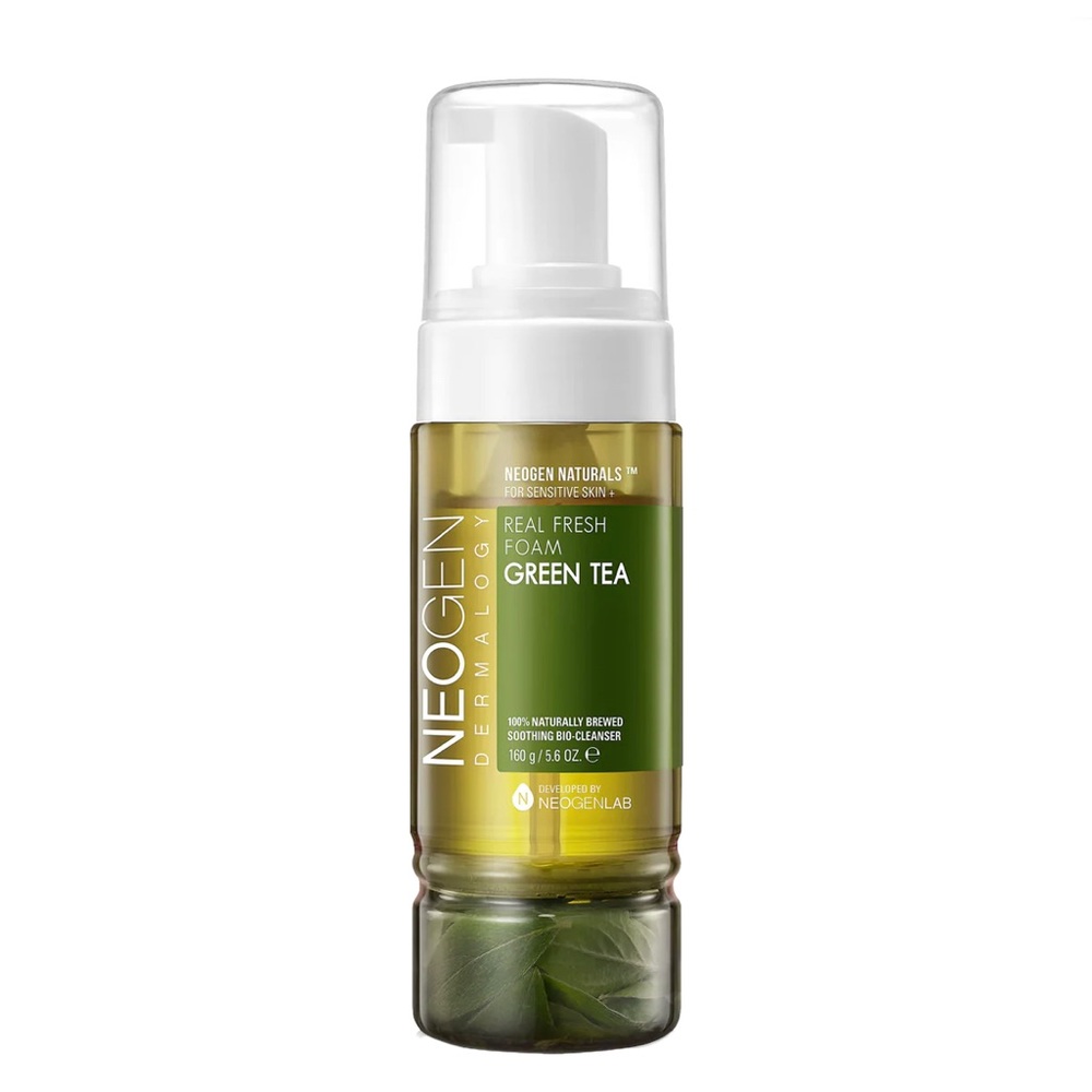 NEOGEN Dermalogy Real  Fresh Foam CLEANSER GREEN TEA 5.6 OZ / 160G